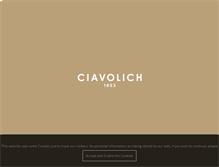 Tablet Screenshot of ciavolich.com